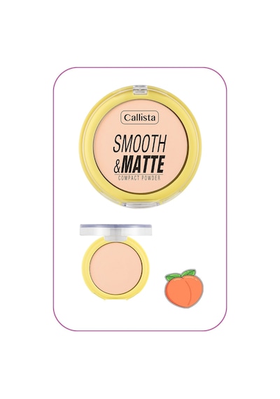 Callista Smooth Matte Compact Powder Mat Görünümlü Pudra 32 Natural