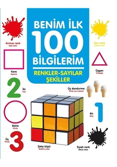 Renkler-sayılar-şekiller - Benim İlk 100 Bilgilerim - Rxlu-601321