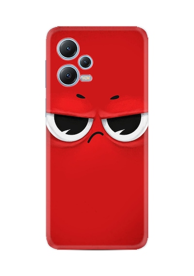 Xiaomi Redmi Note 12 4g Kılıf Resimli Desenli Silikon Platinium Series Red 1829