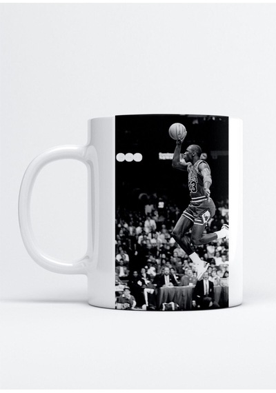 Michael Jordan Ikonik Kupa Bardak Beyaz