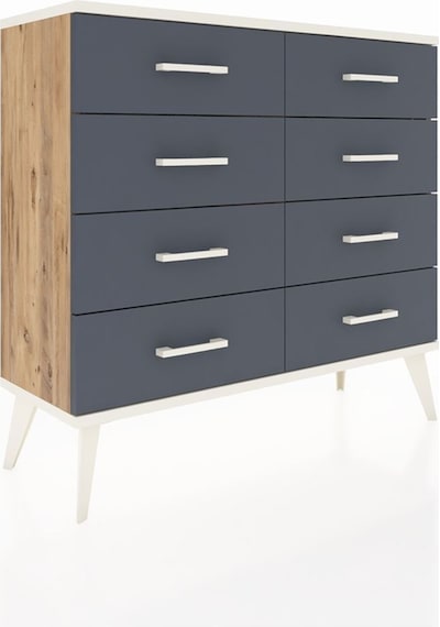 Arges Şifonyer 8 Çekmeceli 88x30x80 Çam-aytaşı/antrasit Aytaşı/antrasit Arges Şifonyer 8 Çekmeceli 88x30x80 Çam-aytaşı/antrasit Aytaşı/antrasit