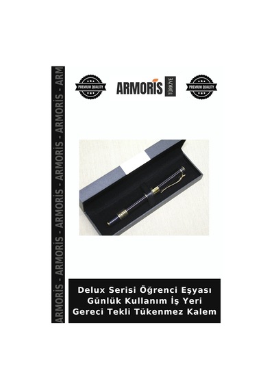 Delux Serisi Öğrenci Eşyası Günlük Kullanım İş Yeri Gereci Tekli Tükenmez Kalem Çok Renkli