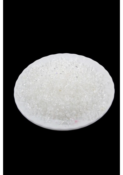 Şeffaf 4 - 5 Mm Karışık Akrilik Boncuk Aksesuar Takı Malzeme 25 Gr