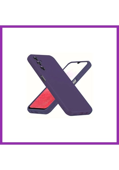 Bezos Samsung Galaxy A34 5g Kılıf First Silikon - Mor Bty