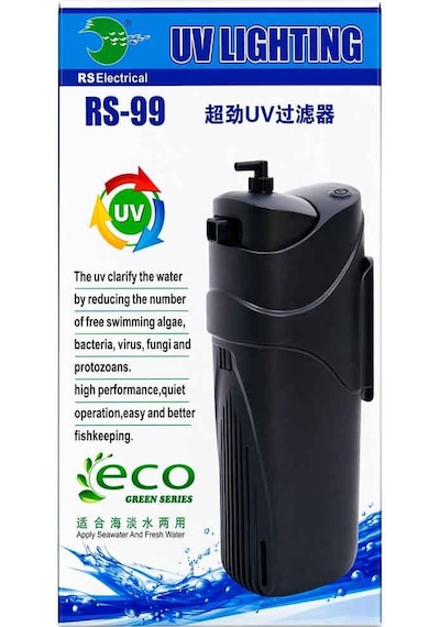Rs 99 Uv'li Akvaryum İç Filtre 800 L/h 8 W