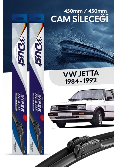 Volkswagen Jetta Silecek Takımı 1984-1992 Uyumlu 450mm/450mm