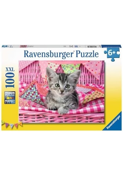 129850 Sevimli Kedicik Puzzle, 100 Parça