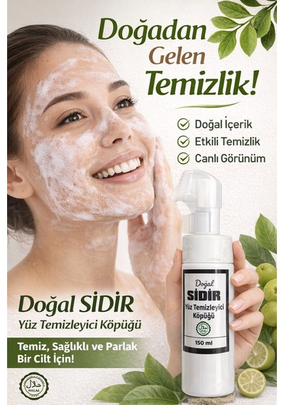 Herbliss Doğal Sidr Özlü Yüz Köpüğü 150 ML