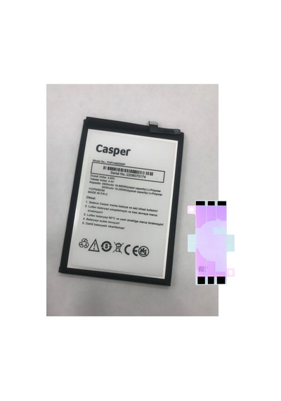 Casper Via M30 Plus Batarya Pil Telefon Bataryası Pil Bandı Yanında