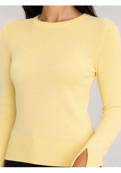 Loft Regular Fit Kadın Kazak Lf2044857 Q1.v1 Butter Yellow Loft Regular Fit Kadın Kazak Lf2044857 Q1.v1 Butter Yellow