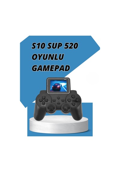 S10 Gamepad Hdmı Tv Bağlantılı 520 Klasik Retro Oyun 2025 Seri Orijinal -