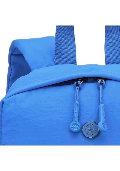 Smart Bags Mikro Poly Kumaş Kadın Sırt Çantası 3344 Mavi