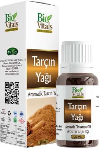 Bio Vitals Tarçın Yağı 20ml X 2 Adet