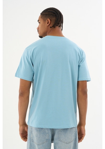 Dechers Erkek %100 Organik Pamuklu Yumuşak Dokulu Comfort Fit Bisiklet Yakalı T-shirt E222 Mavi Dechers Erkek %100 Organik Pamuklu Yumuşak Dokulu Comfort Fit Bisiklet Yakalı T-shirt E222 Mavi