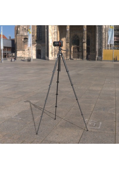 Smallrig 5028 Taşınabilir Karbon Fiber Seyahat Tripod Seti