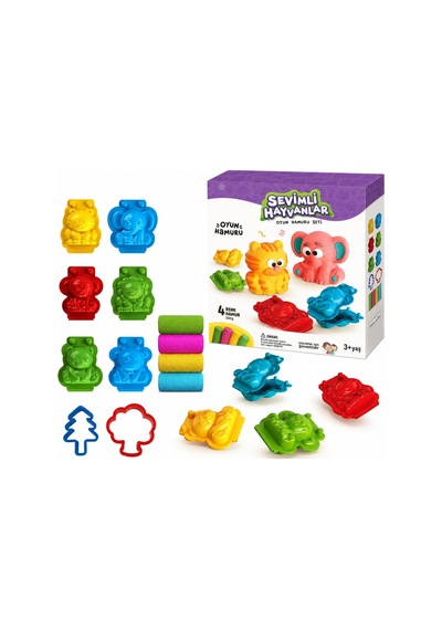 Northcity 03550 3d Hayvanlar Hamur Set 200gr Bx