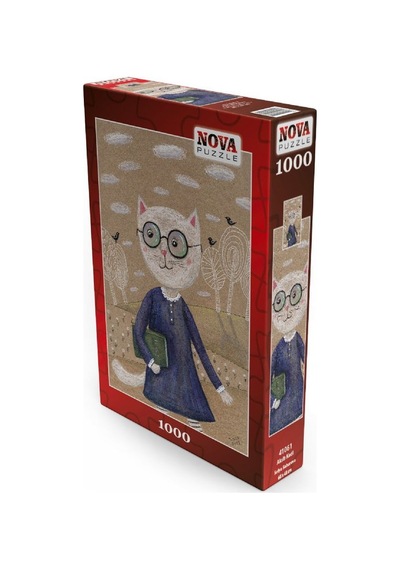 Nova 1000 Parça Akıllı Kedi Puzzle - Sofya Saburova