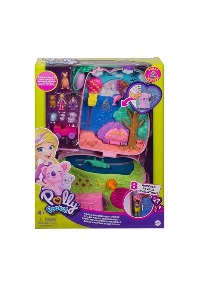 Gkj63 Polly Pocket Çanta Olabilen Micro Oyun Setleri / +4 Yaş Standart