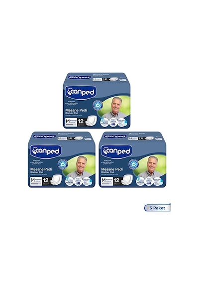 Canped Mesane Pedi Erkek 12 li x 3 Adet
