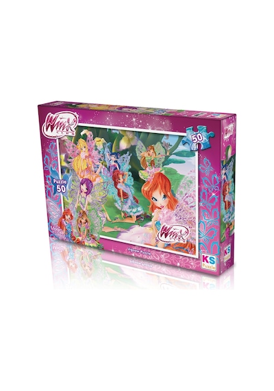Ks Games 50 Parça Winx Puzzle Wınx709