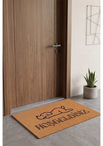 Villadia Home Textile Kapı Önü Paspası Kaymaz Taban Dekoratif Paspas Ev Giriş Antre İç Ve Dış Mekan Paspası 45x70 Cm 22ypycoco