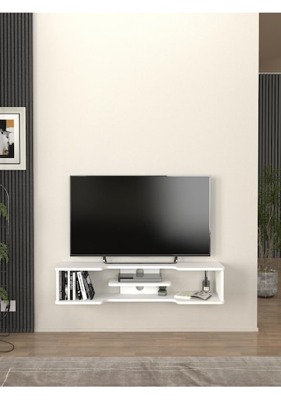 Perry Tv Sehpası Beyaz 120 Cm Diğer Perry Tv Sehpası Beyaz 120 Cm Diğer