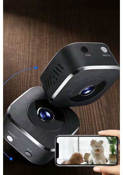 Mini Güvenlik Kamerası Hd Ev Ofis Çocuk Odası Evcil Hayvan Güvenlik Kamerası Hd Mini