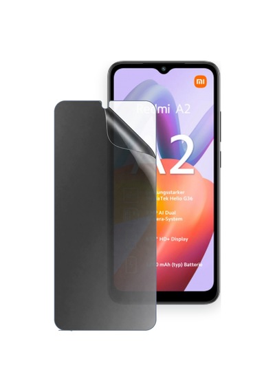 Redmi A2+ Uyumlu Ön Yüzey Hayalet Privacy Hidrojel Ekran Koruyucu