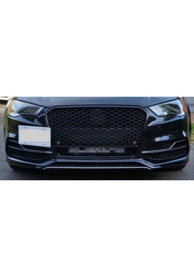 Autogp Audi A3 Rs3 Ön Panjur Seti Siyah 2017 / 2020