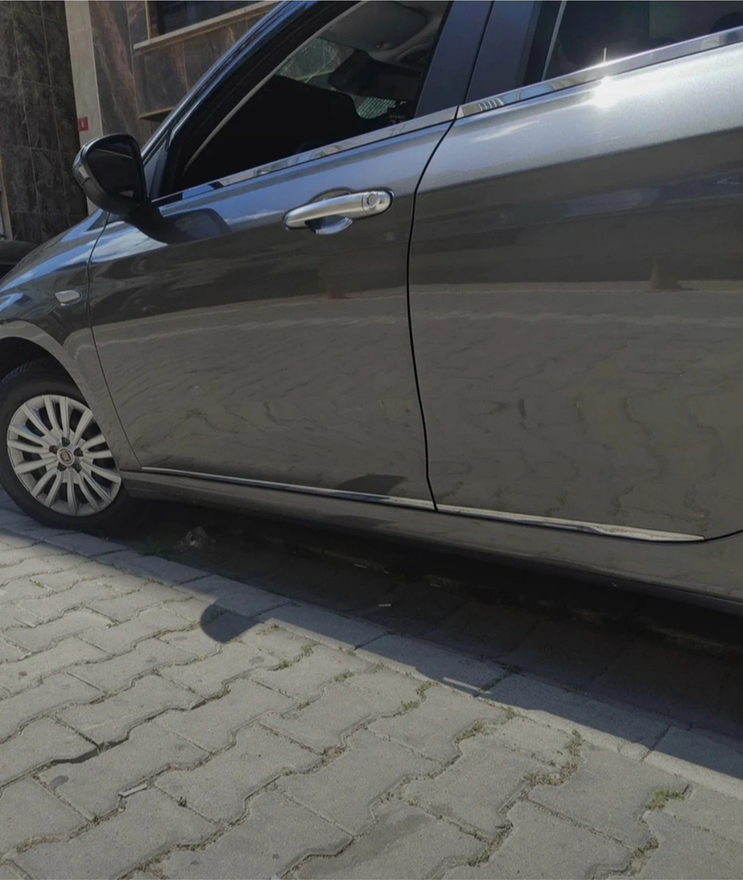 Fiat Egea Sd-hb-cross 2015 Araca Özel Üretim Yan Kapı Çıtası Paslanmaz Çelik A