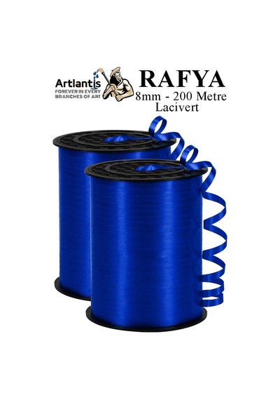 Lacivert Rafya Şerit Kurdela 2 Adet 8mm 200 Metre Rabant Rafya Renkli Hediye Paketleme İpi Kurdela Balon Bağlama Ponpon Diğer Lacivert Rafya Şerit Kurdela 2 Adet 8mm 200 Metre Rabant Rafya Renkli Hediye Paketleme İpi Kurdela Balon Bağlama Ponpon Diğer