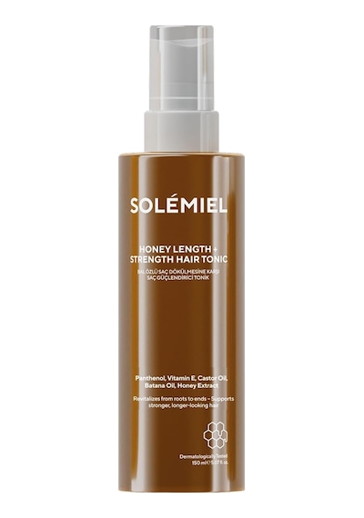 Solémiel Saç Dökülmesine Karşı Güçlendirici Saç Toniği 150 Ml - Batana, Castor Yağı, Biotin Ve Bal Özlü Durulanmayan Saç Bakım Spreyi