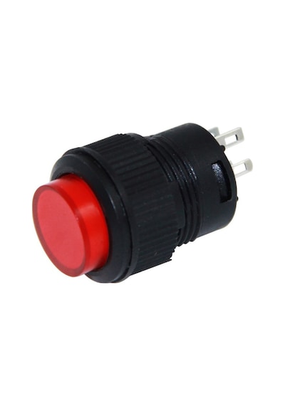 Ic-180b Yuvarlak 3p Işıklı 16mm Yaylı Buton