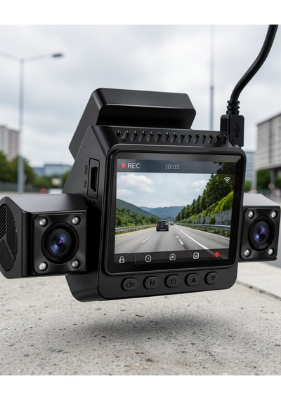 4 Kanallı Araç Kamera Sistemi Full Hd Geniş Açı Uczzz97204lüaraçkamerası
