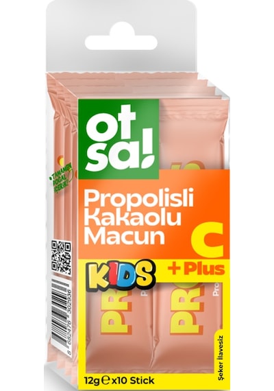 Otsa Kids Propolisli Kakaolu Macun 12g X 10 Stıck
