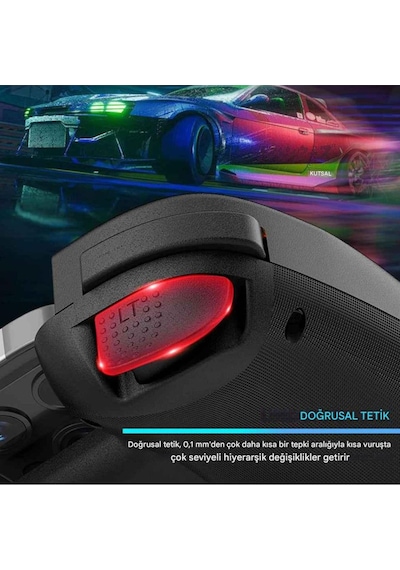 Bsp-d8 Bluetooth 5.2 Android/Apple Uyumlu iOS Tablet Telefon Mobil Telefon Tutucu Joystick Gamepad