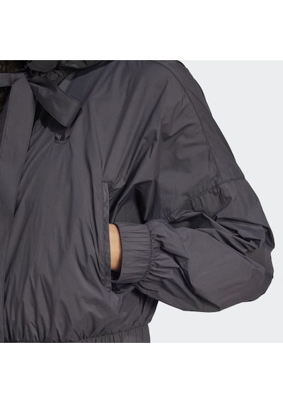 Adidas Jj0905 Ruched Bomber Kadın Tracktop Siyah