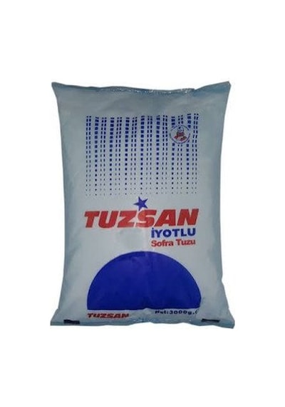 Tuzsan Tuz İyotlu 3 Kg