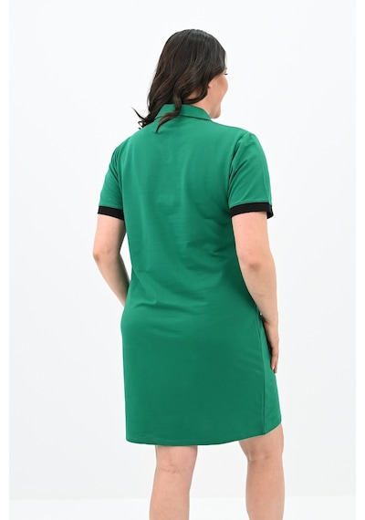 Kadın Büyük Beden Lacoste Kumaş Elbise 5219-24 001