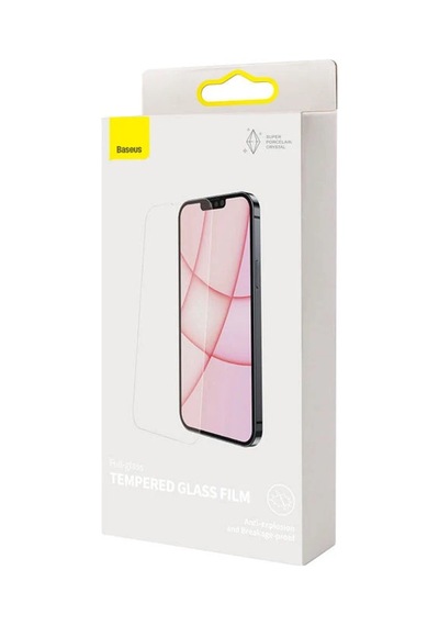 Baseus İphone 13 Pro Max 0.3mm Tempered Full Cam Ekran Koruyucu 2 Adet Set- 5775