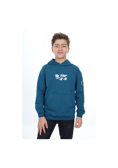 Toontoy Erkek Çocuk Nakışlı Sweatshirt Petrol Mavi