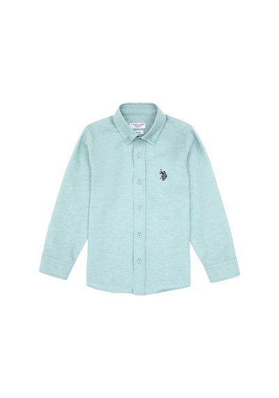 U.s. Polo Assn. Erkek Çocuk Koyu Mint Gömlek Basic 50316801-vr152 Koyu Mınt