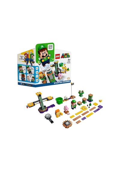 LEGO® Super Mario 71387 Luigi ile Maceraya Başlangıç Seti 280 Parça