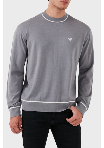 Emporio Armani Erkek Kazak 6d1mxh 1mjlz F625 Gri Gri