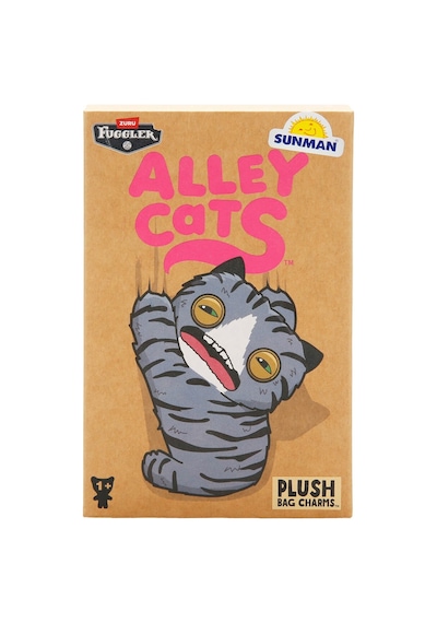 Fuggler Alley Cats Klipsli Peluş Anahtarlık Sürpriz Paket - 1 Adet Çok Renkli