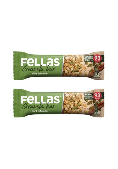 Dört Tohumlu Granola Bar 23gr X2