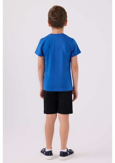U.S. Polo Assn. Erkek Çocuk Mavi Bermuda Takım 5274-43912 Mavi