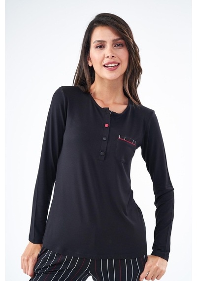 Pjs 22408 Kadın Patlı Pijama Takım
