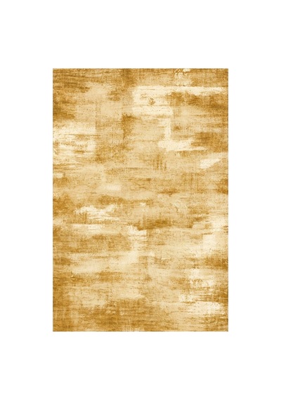 Kartela Halı Vintage Halı Kaymaz Taban Makinede Yıkanabilir Halı Hardal Sarısı - 100 X 150 Cm
