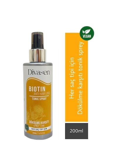 Divasen Biotin Saç Dökülmesi Karşıtı Tonik 200 ML